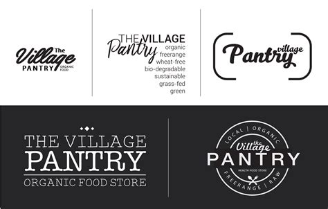 The Village Pantry - Logo design on Behance