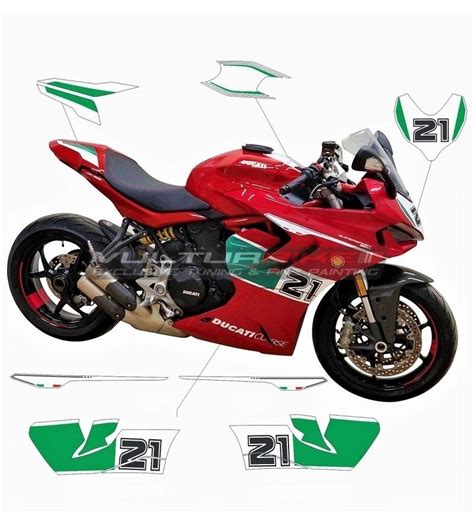 Troy Bayliss Design Stickers Kit Ducati Supersport