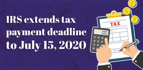 IRS extends tax payment deadline to July 15, 2020 | F&M Trust