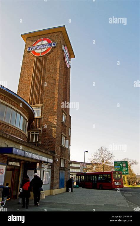 Park Royal Underground Station London Borough Of Ealing London