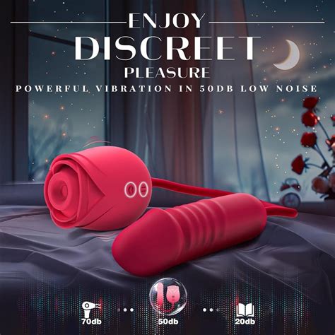 Vibrator Dildo Sex Toys For Women MOOLIGIRL Rose Sex Toy With