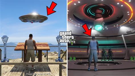 Gta What Happens If You Visit The Mount Chiliad Ufo After