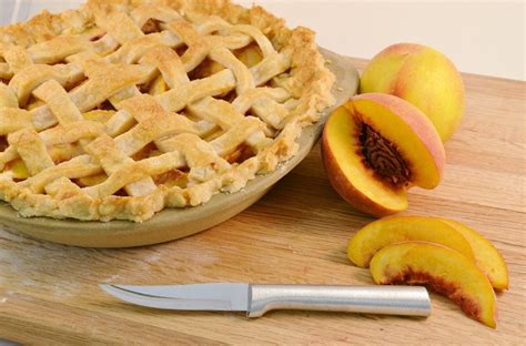 Perfect Peach Pie Recipe Grandmas Peach Pie Instructions Rada Cutlery