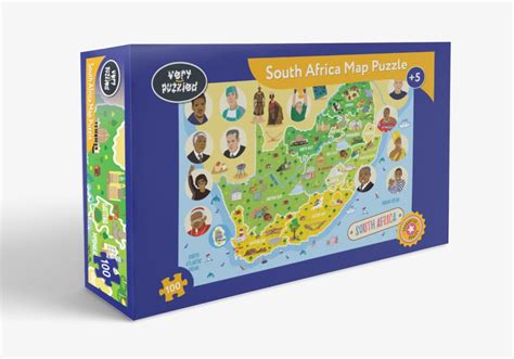 South Africa Map Jigsaw Puzzle 100 Pieces Jamii