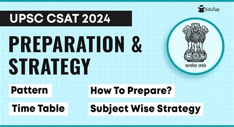 How To Prepare For Upsc Csat Exam Paper Strategy