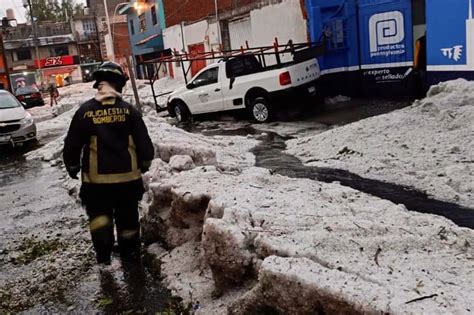 Lluvia Y Granizo Sorprenden A Poblanos