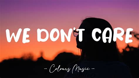 Sigala The Vamps We Dont Care Lyrics 🎼 Youtube