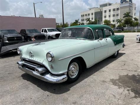 1954 Oldsmobile 88 Sedan Green RWD Automatic For Sale