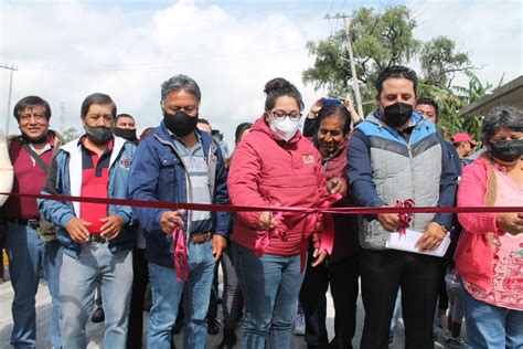 Entregan Obras De Guarnici N Y Banquetas En Las Comunidades De Texcoco