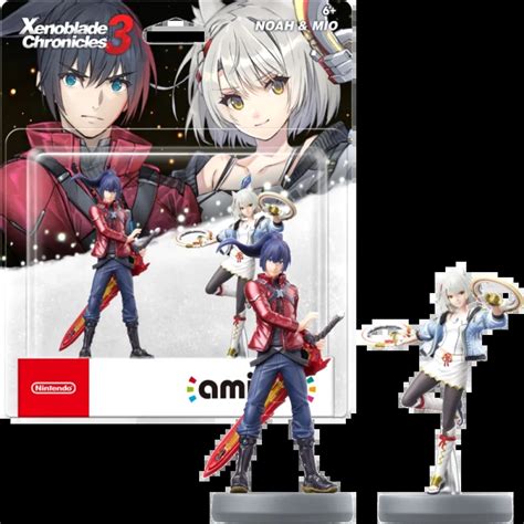 Noah Mio 2 Pack Xenoblade Chronicles 3 Series Amiibo Video Game Depot