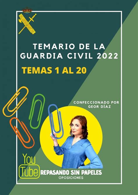 Examen Guardia Civil En Pdf Y Respuestas Repasando Sin Papeles