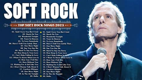 Michael Bolton Eric Clapton Elton John Phil Collins Rod Stewart Soft Rock Ballads 70s 80s