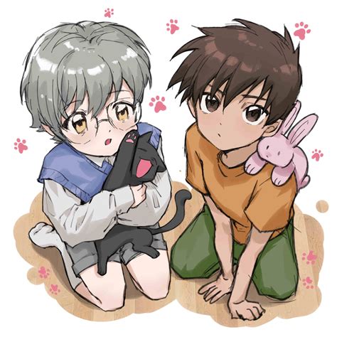 Kinomoto Touya And Tsukishiro Yukito Cardcaptor Sakura Drawn By