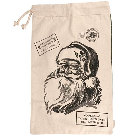 North Pole Air Mail Santa Sack Primitives By Kathy