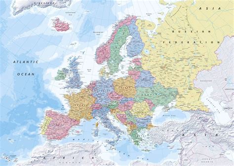 Europa Map Wallpapers - Wallpaper Cave