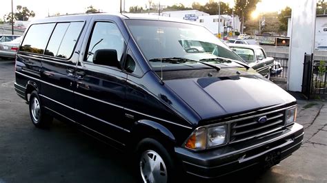 1996 Ford Aerostar Xlt 4x4 Minivan Astro Mini Van Kombi 2 Owner 42k