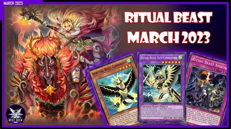 Ritual Beast Deck Profile March 2023 Ranked And Gameplay Yugioh