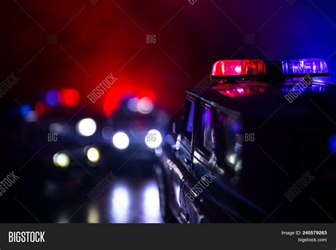 Police Car Chasing Car Image And Photo Free Trial Bigstock