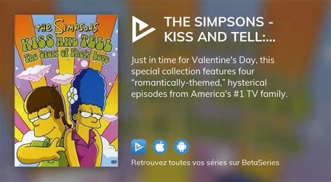 Regarder Le Film The Simpsons Kiss And Tell The Story Of Their Love