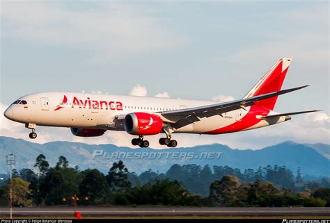 N Av Avianca Boeing Dreamliner Photo By Felipe Betancur Montoya