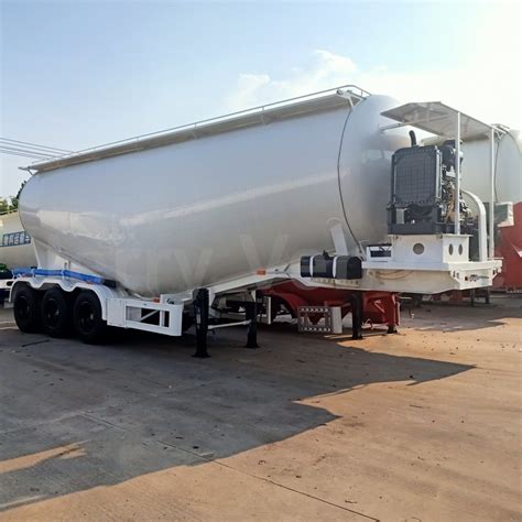 Dry Bulk Cement Trailer V Type Axle M Bulk Cement Tank Tanker Semi