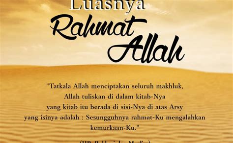 Begitu Luas Rahmat Allah Swt