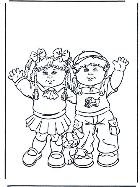 Coloring Pages Boy And Girl Coloring Home