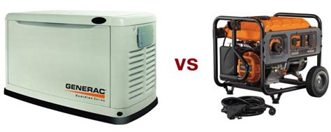 Generators Standby Vs Portable True Beacon