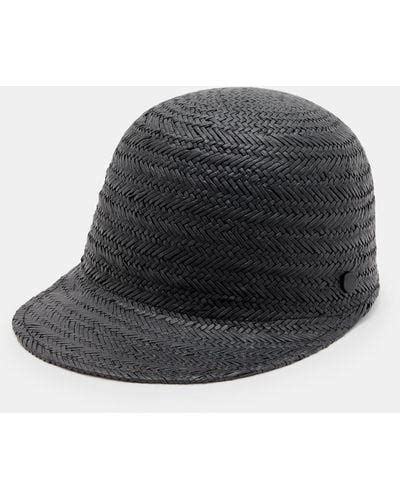 Gray Allsaints Hats For Women Lyst