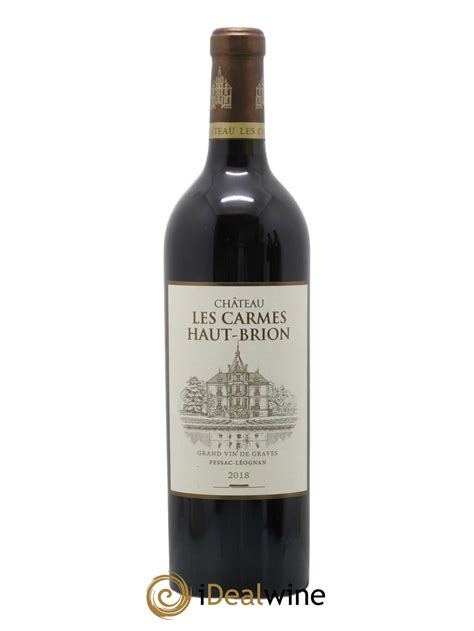 Acheter Château Les Carmes Haut Brion 2018 lot 136345