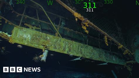 Uss Lexington Lost Ww Aircraft Carrier Found After Years Bbc News