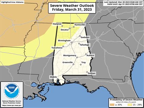 Strong Storms Possible Today And Friday In Alabama