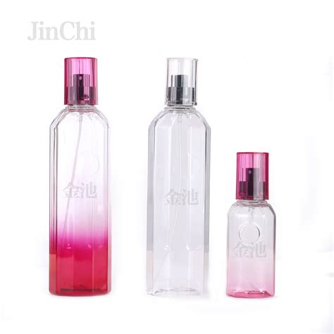 Ml Pet Plastic Bayonet Cylindrical Perfume Spray Body Mist Bottle