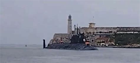 Russian Nuclear Powered Submarine Arrives In Cuba Insider Paper