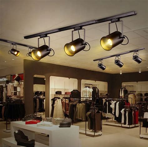 Lights Lighting W Led Track Light Clothing Shop Windows Showrooms