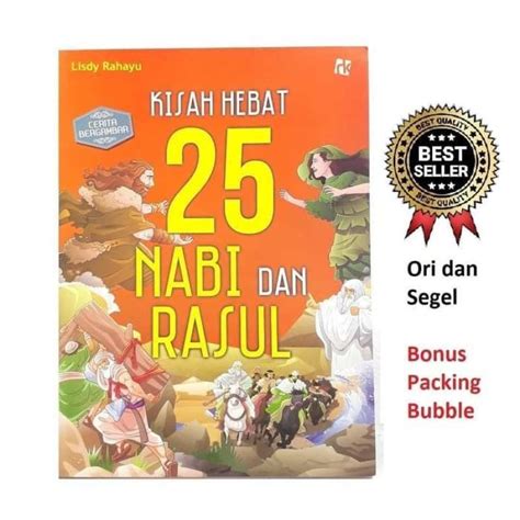 Promo Buku Cerita Bergambar Kisah Hebat 25 Nabi Dan Rasul Oleh Lisdy