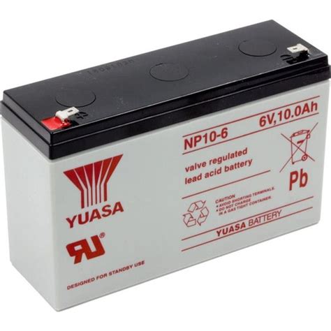 Yuasa Np 10 6 6V 10AH Bakımsız Kuru Akü Fiyatı