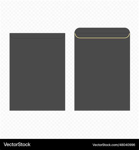 A4 envelope template Royalty Free Vector Image