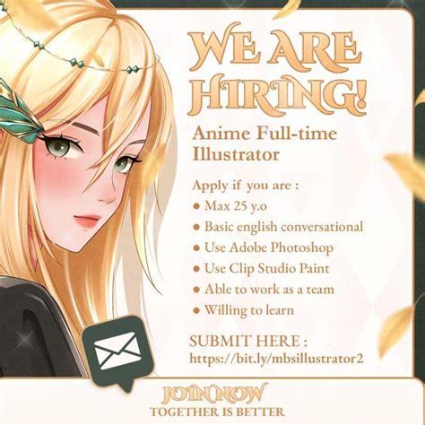 Lowongan Kerja Anime Full Time Illustrator Di Salfiart Studio