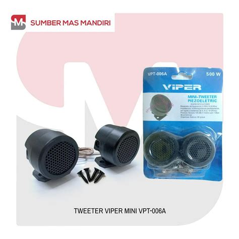 Jual TWEETER VIPER SPEAKER MOBIL 500 WATT TWITER PIEZO SPIKER TWETER