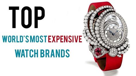 The 13 Most Expensive Watch Brands in the World