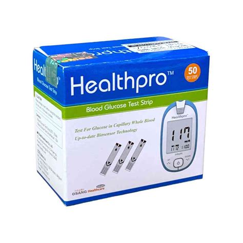 Healthway Healthpro Glucose Test Strip Pcs