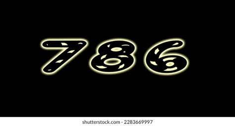 786 Word Black Background Stock Illustration 2283669997 Shutterstock