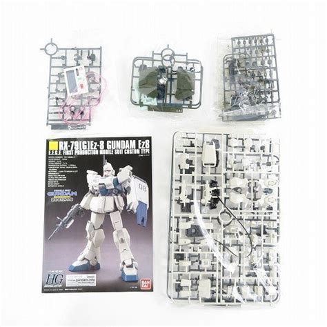 Yahooオークション 【未組立】bandaiバンダイ Hg 1144 Ez 08 ガン