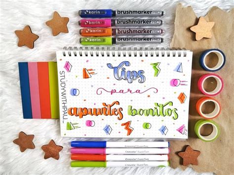 Tips Para Apuntes Bonitos Supplies Notebook