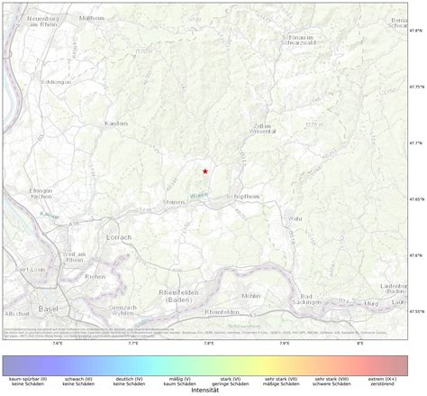 Kleines Erdbeben M1 8 In Schopfheim