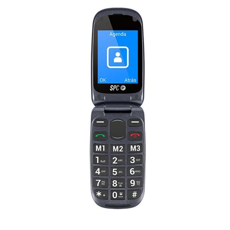 Comprar SPC Harmony Black Telefono Movil Tapa Teclas Grandes Camara