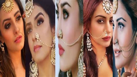 Nathiya Piercing Girl In Nagin Role Nose Ring Piercing Actress Nagin