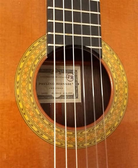 Paulino Bernabe Senior 1990 - Vintage Guitar World