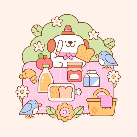 Cute Kawaii Drawings Visual Development Art Practice Freelance